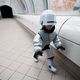 Illustration for article titled No Criminal Can Escape...Lil RoboCop